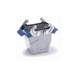 Capot câble à câble 10B, Aluminium moulé sous pression, IP67, Sortie verticale, PG29
